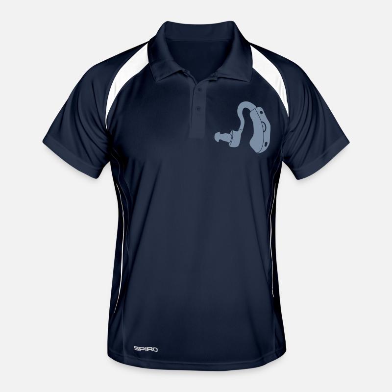 prothèse auditive_pa7 Polo respirant Homme