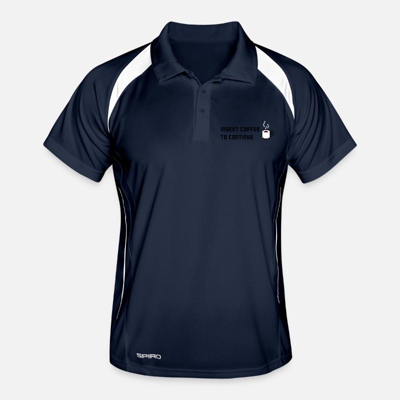 Insert Coffee to continue Men's Polo breathable