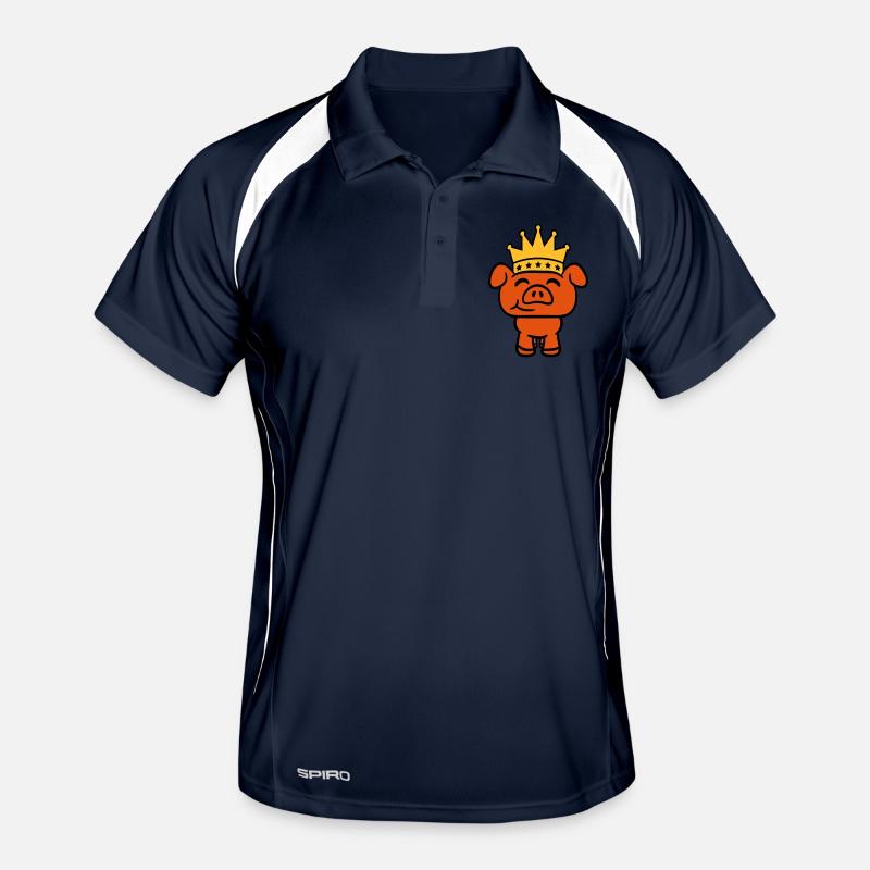 Cochon Roi Reine Prince héritier Princesse Polo respirant Homme