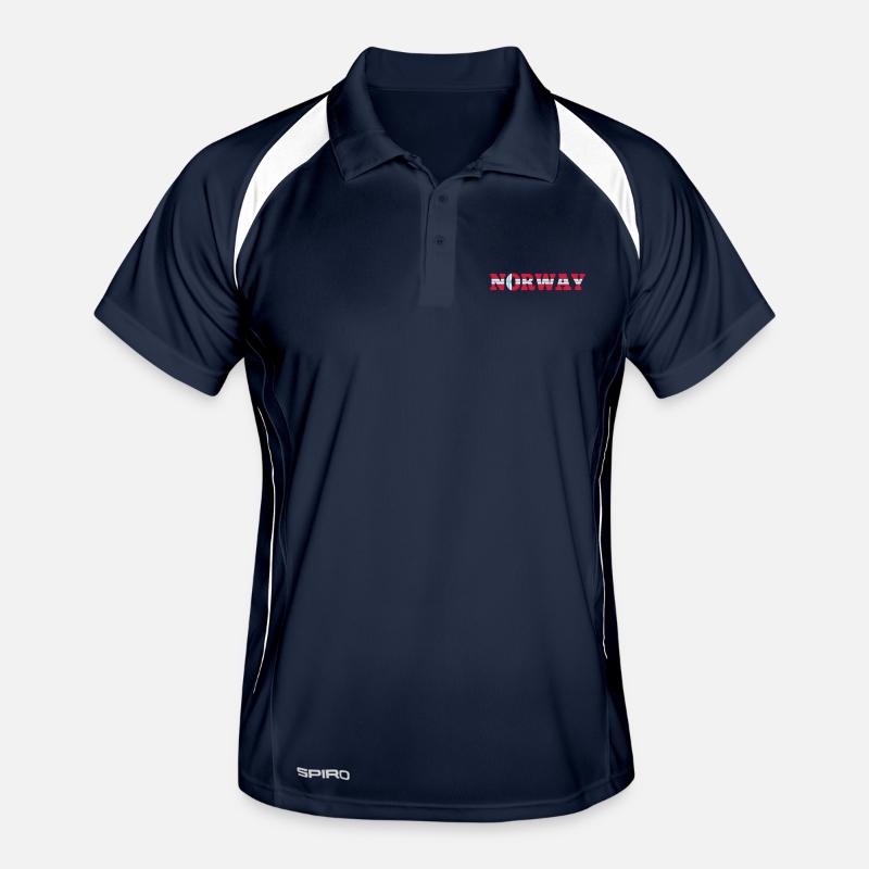 Norway Norwegen Männer Polo atmungsaktiv