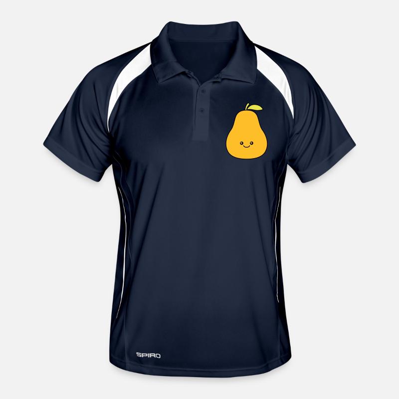 Pear Comic Men's Polo breathable