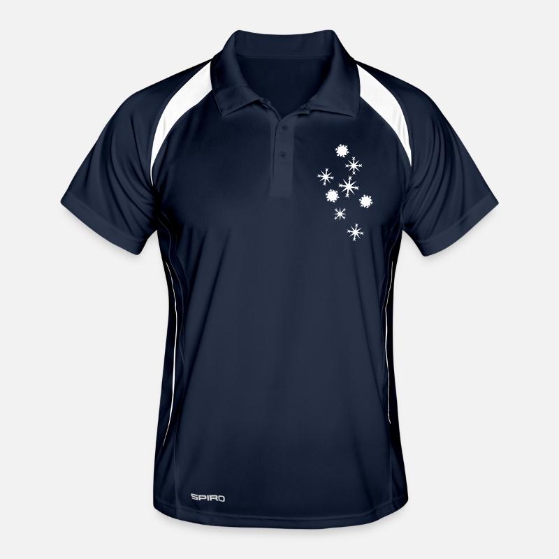 Flocon de neige Polo respirant Homme