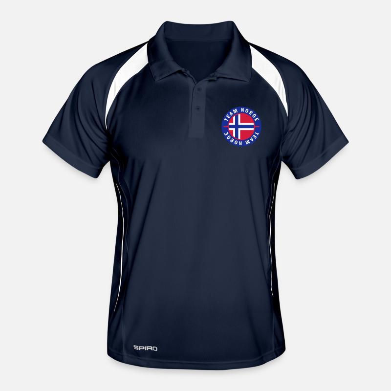 Norge Team Norway Polo respirant Homme