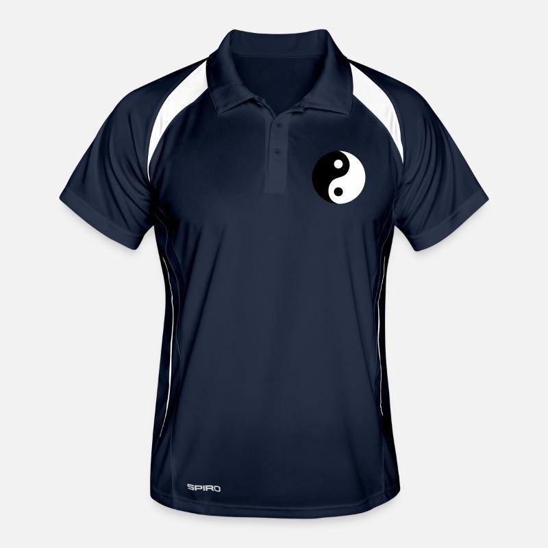 Ying et Yang Polo respirant Homme