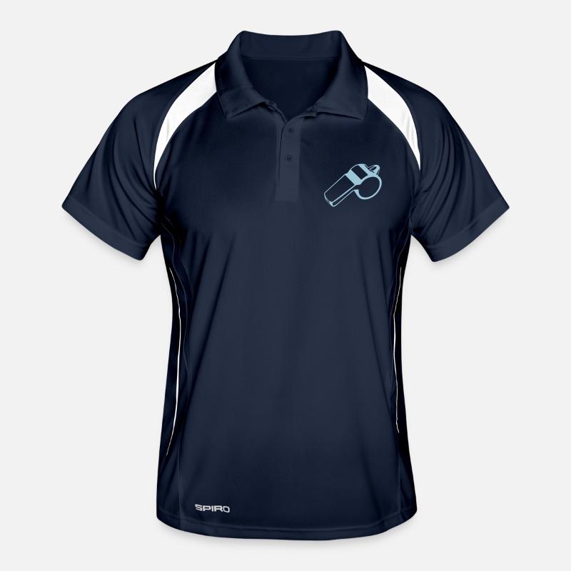 sifflet arbitre 1 Polo respirant Homme