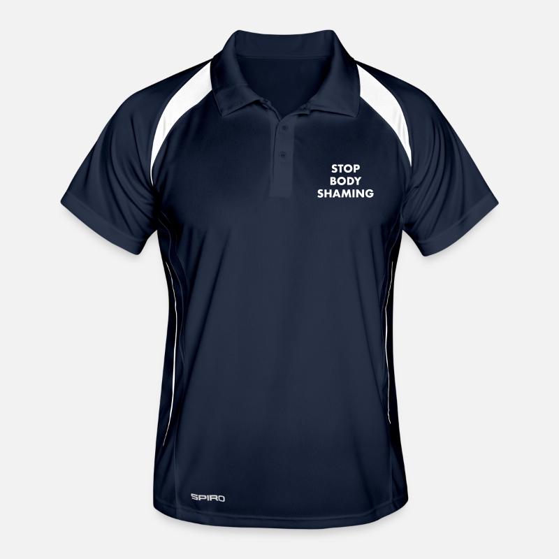 ARRÊT DU CORPS shaming Polo respirant Homme