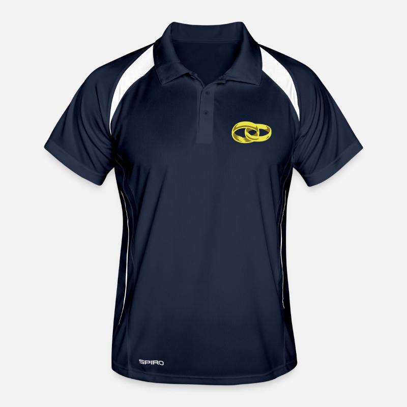 Eheringe Männer Polo atmungsaktiv