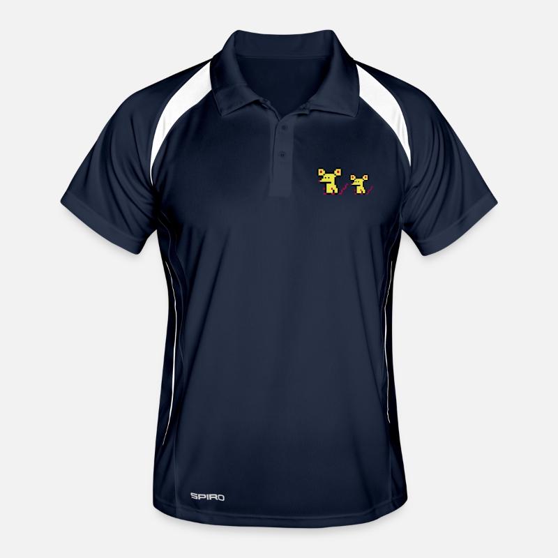 Souris Pixel 1 Polo respirant Homme