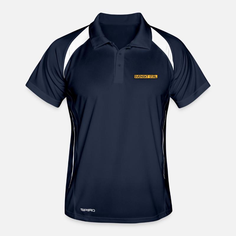 Swedish steel Men's Polo breathable