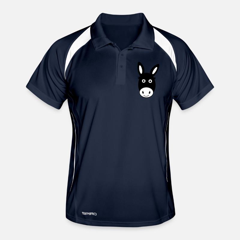 Âne Polo respirant Homme