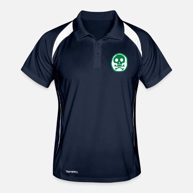 Skull and bones Men's Polo breathable