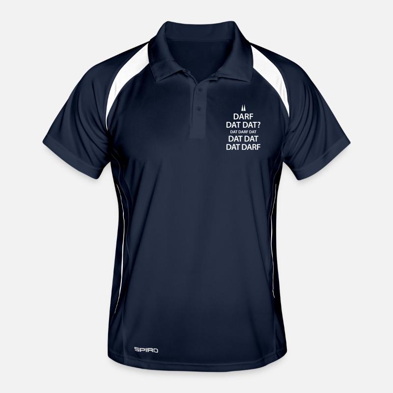 Darf dat dat? Männer Polo atmungsaktiv