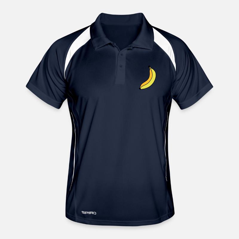Banane Männer Polo atmungsaktiv