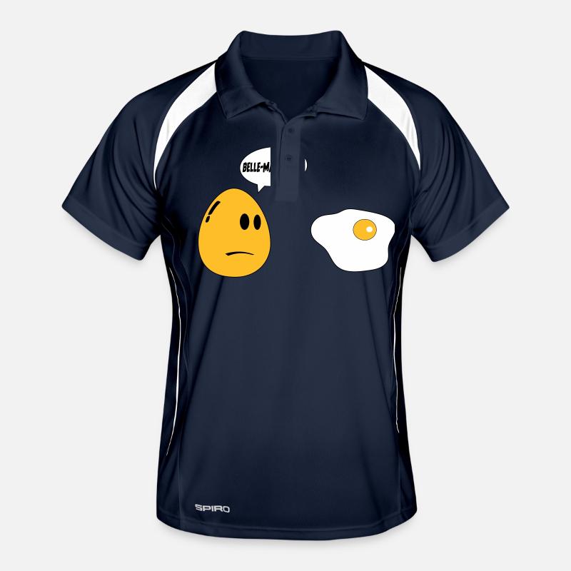 Beautiful Mom Egg Men's Polo breathable