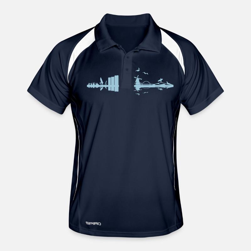 Skyline - Fehmarn Männer Polo atmungsaktiv