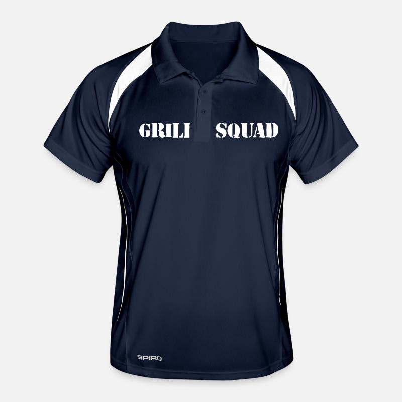 Grill Squad Grilling Men's Polo breathable