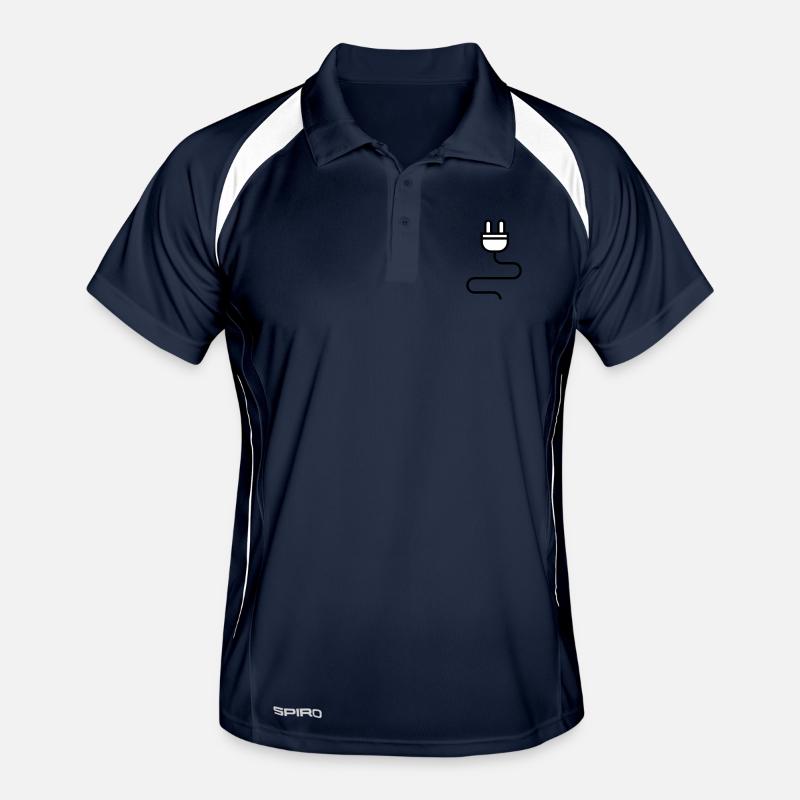 Power cable, plug Men's Polo breathable
