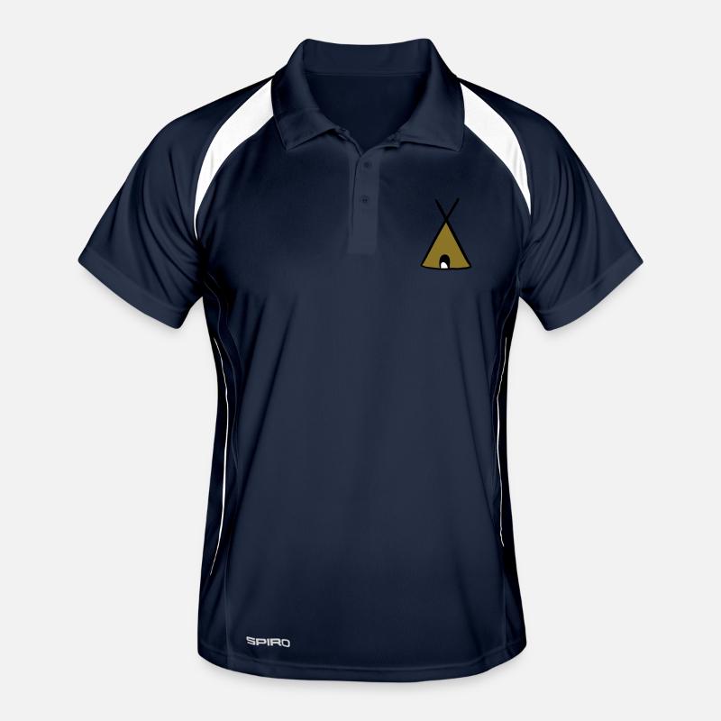 Tipi indien Polo respirant Homme