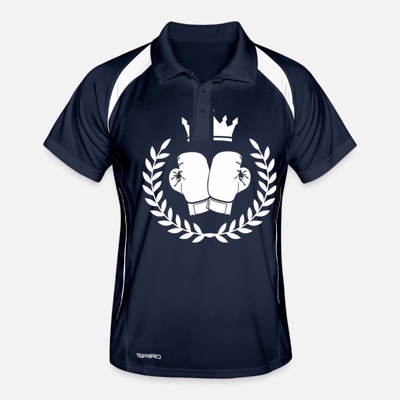 Armoiries de boxe Boxe Polo respirant Homme