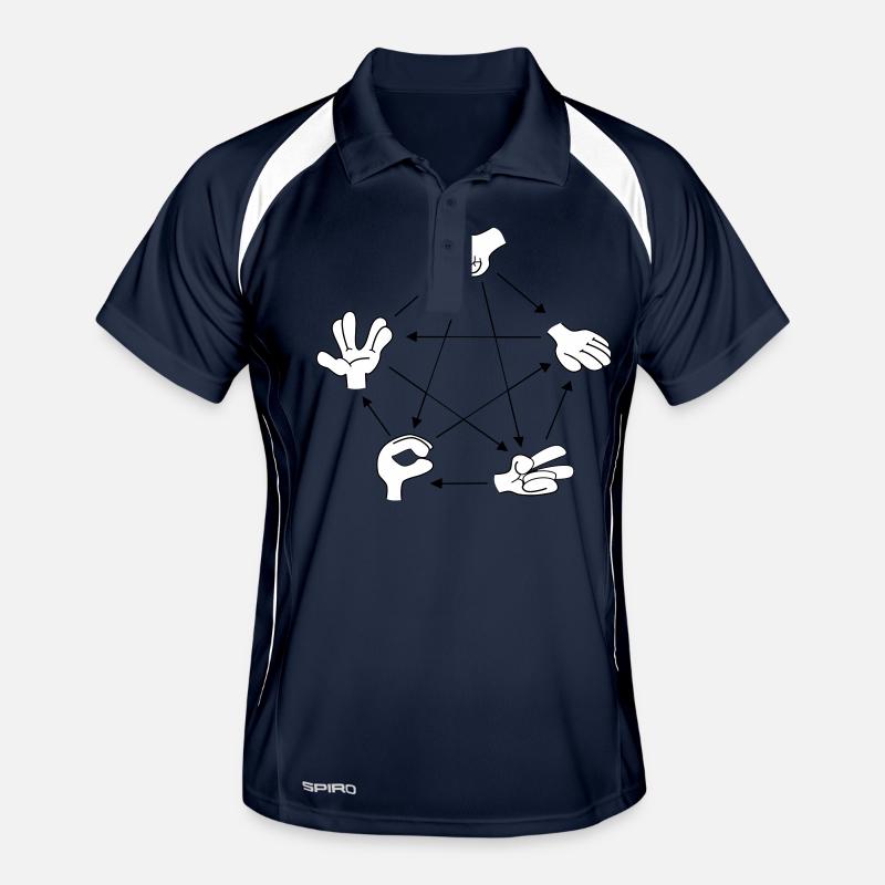 Lizard Spock Men's Polo breathable