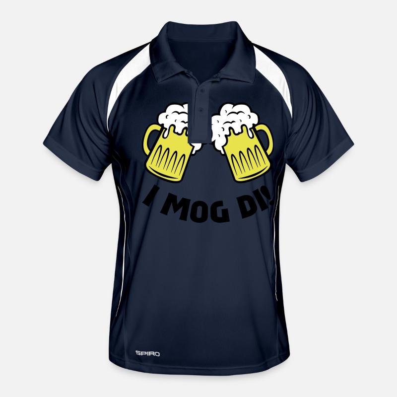 beer i mog di Men's Polo breathable