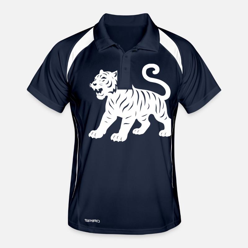tiger Männer Polo atmungsaktiv