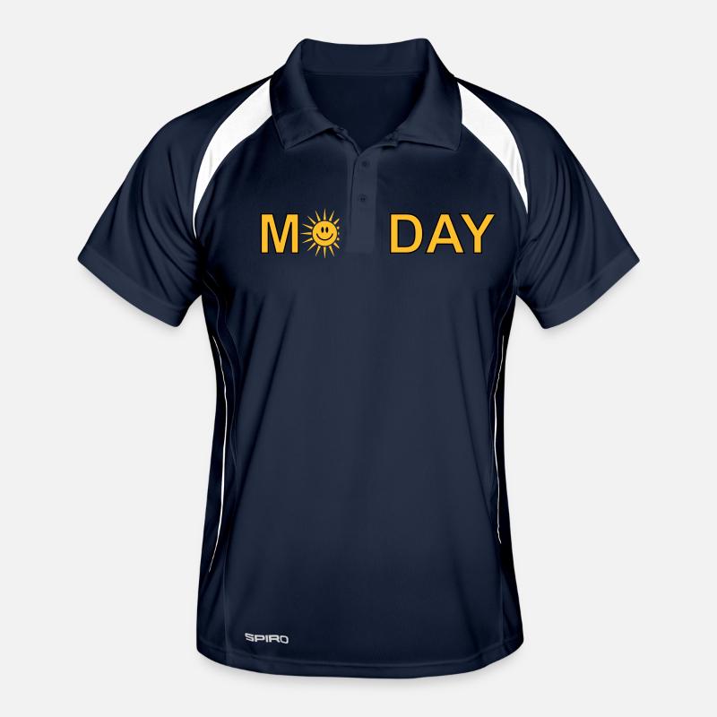 Montag Männer Polo atmungsaktiv