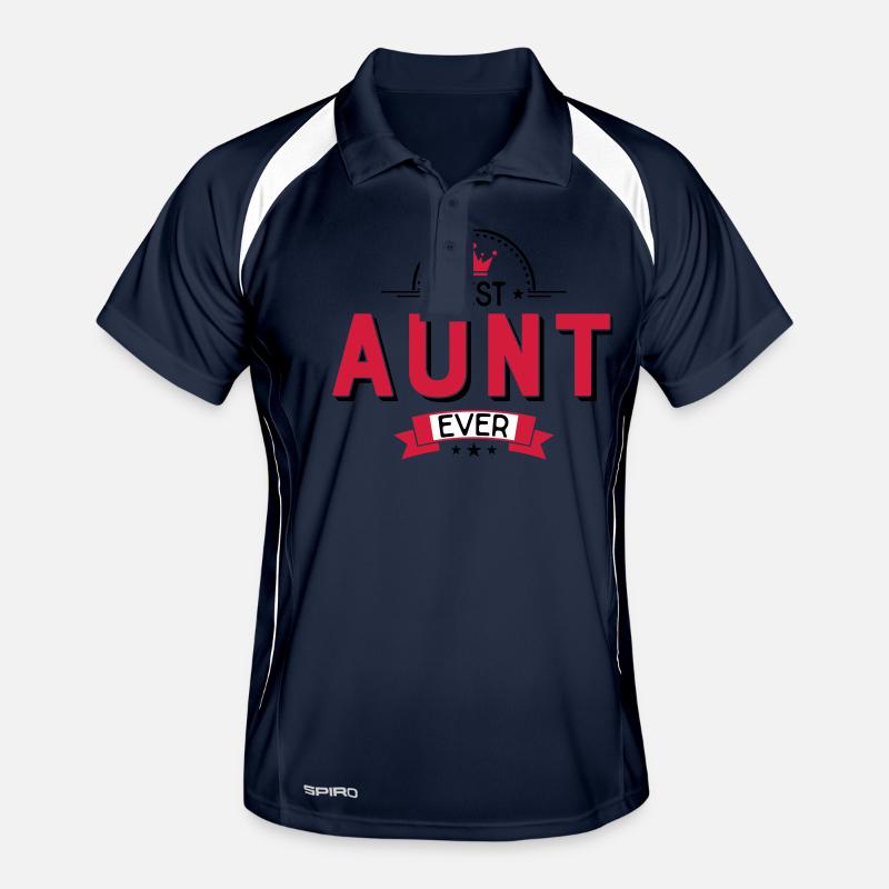 aunt Men's Polo breathable
