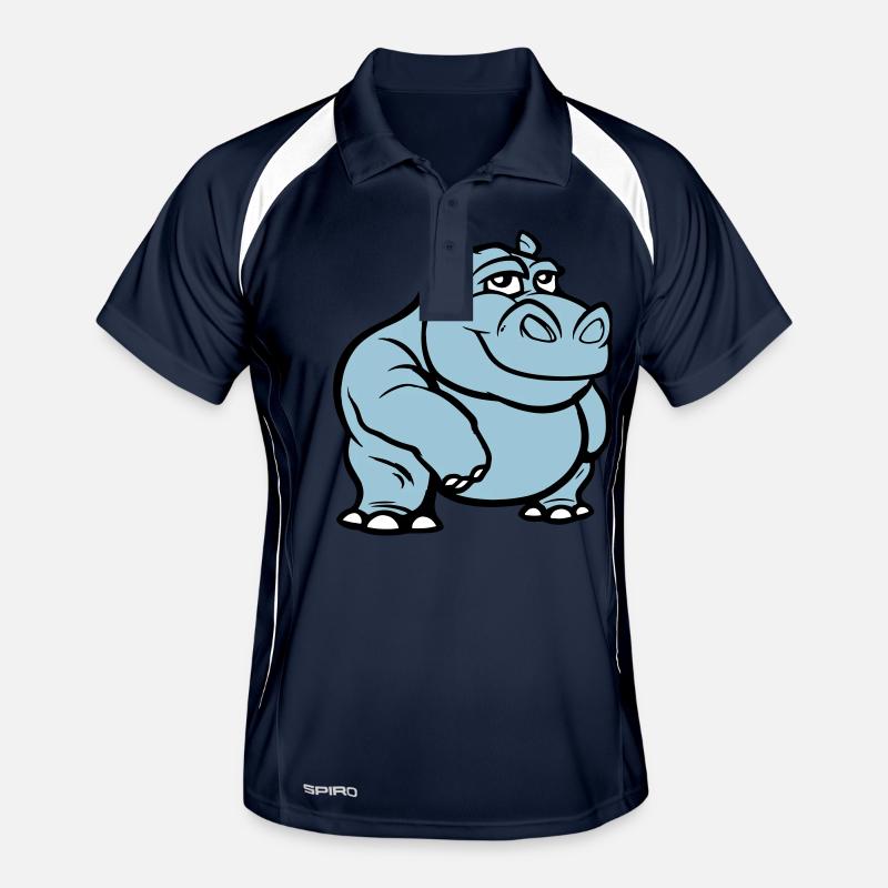Hippo Comic Men's Polo breathable
