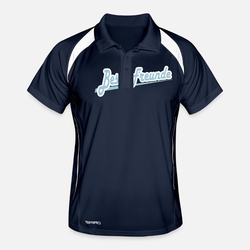 Meilleurs amis Polo respirant Homme