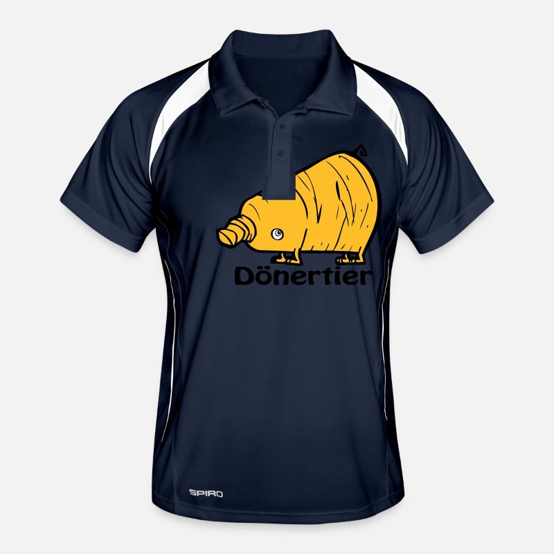 Dönertier Men's Polo breathable