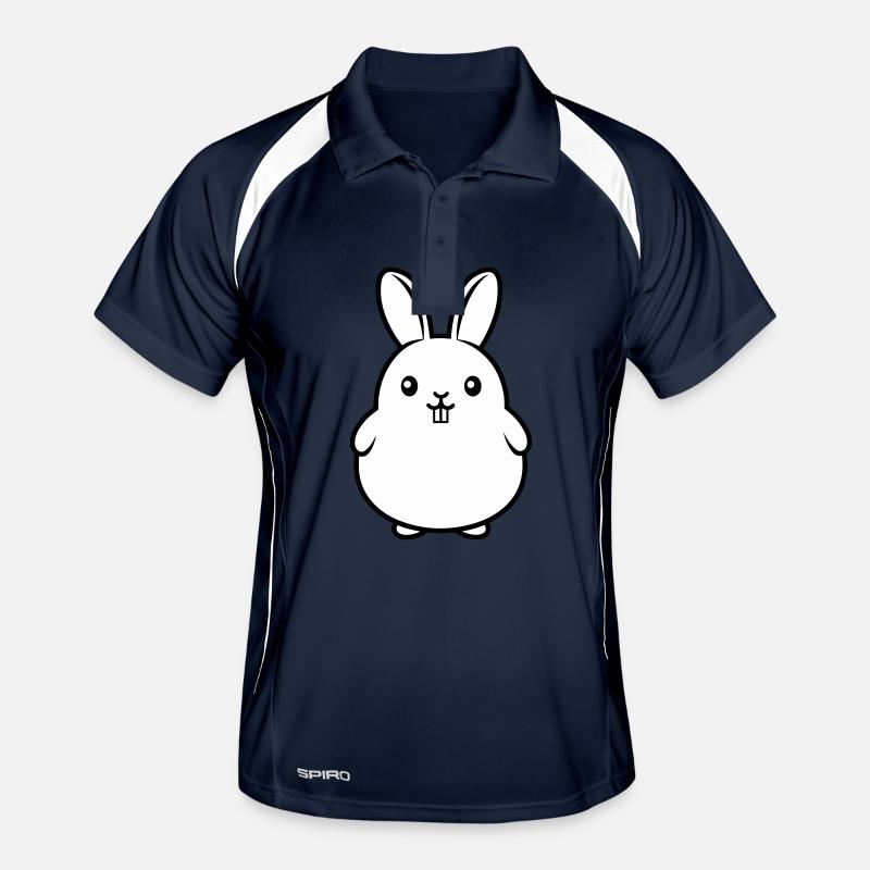 Drôle de lapin de Pâques Polo respirant Homme