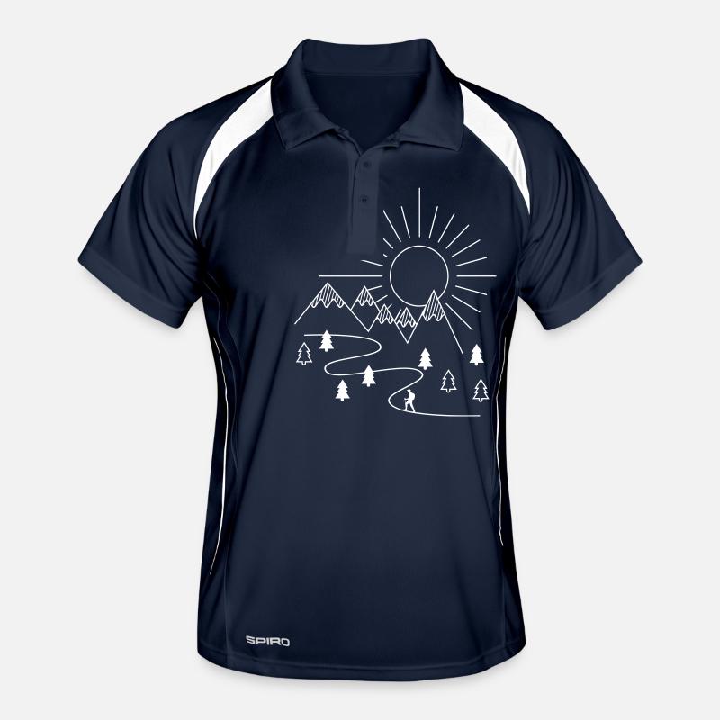 Wandern Männer Polo atmungsaktiv