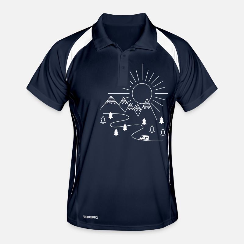 Camping Men's Polo breathable