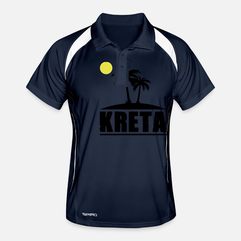 Crète Polo respirant Homme