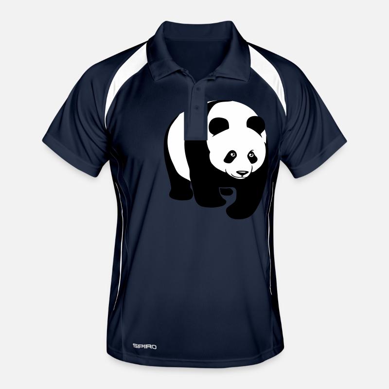 panda géant ours en peluche teddy Polo respirant Homme