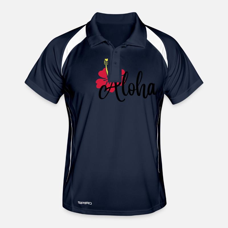 Aloha Men's Polo breathable