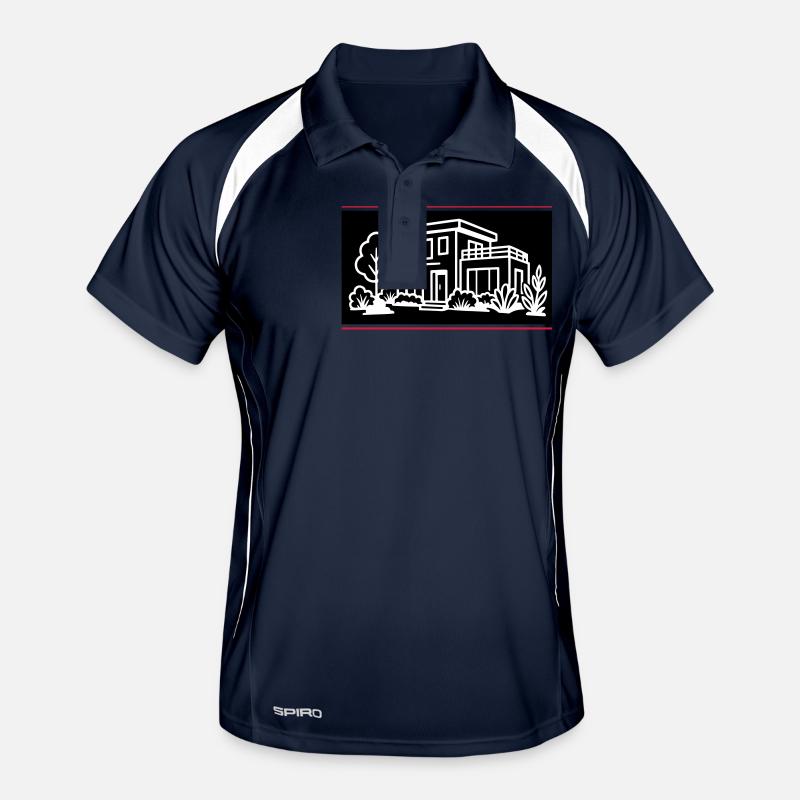 House Villa Property Men's Polo breathable