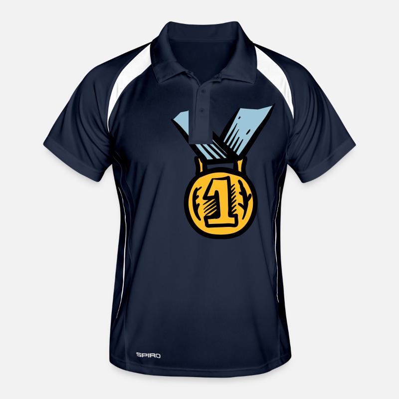 medal Men's Polo breathable