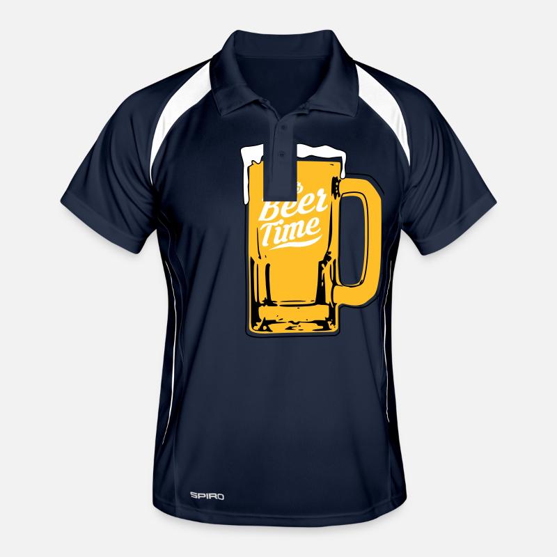 Bier Design Männer Polo atmungsaktiv