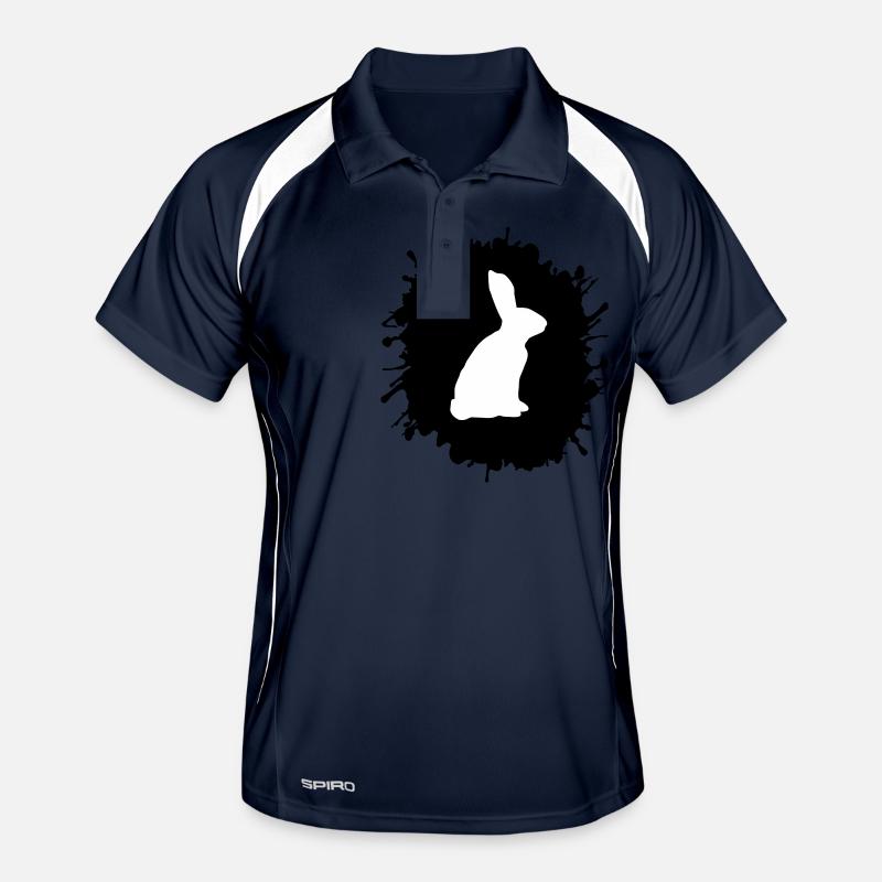 Éclaboussures de lapin Polo respirant Homme