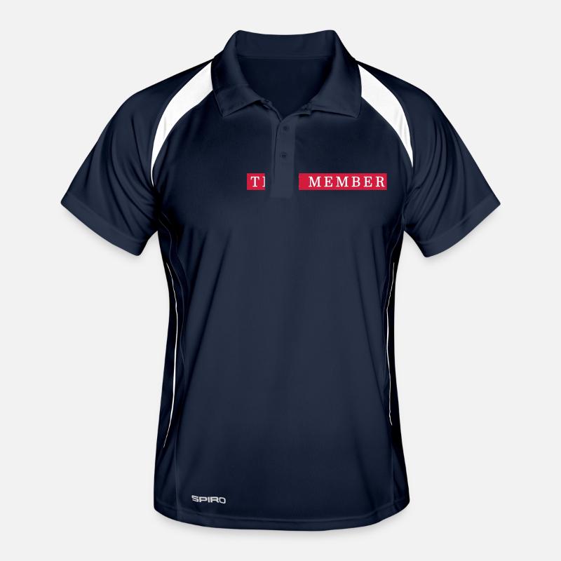 Groupe de membres de l’équipe Polo respirant Homme