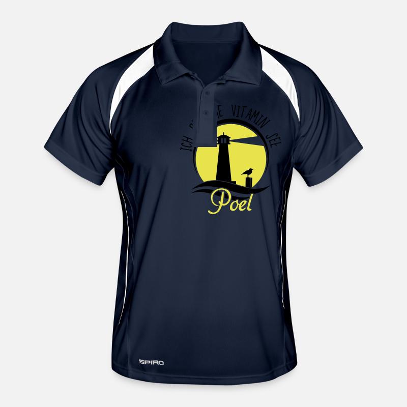 Vitamin See Poel Männer Polo atmungsaktiv