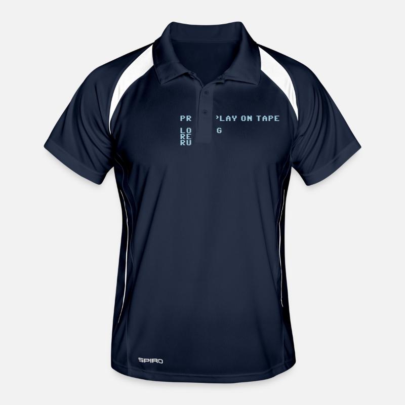 Press Play on Tape Men's Polo breathable