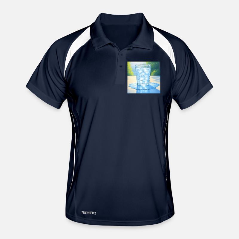 Ein Eis in der Sonne Männer Polo atmungsaktiv