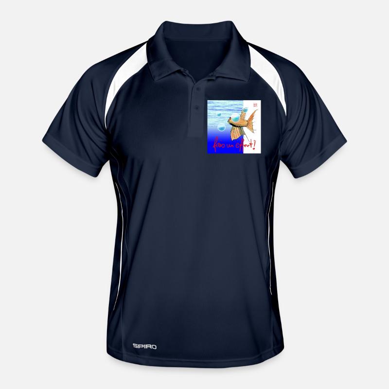 fais un effort Männer Polo atmungsaktiv