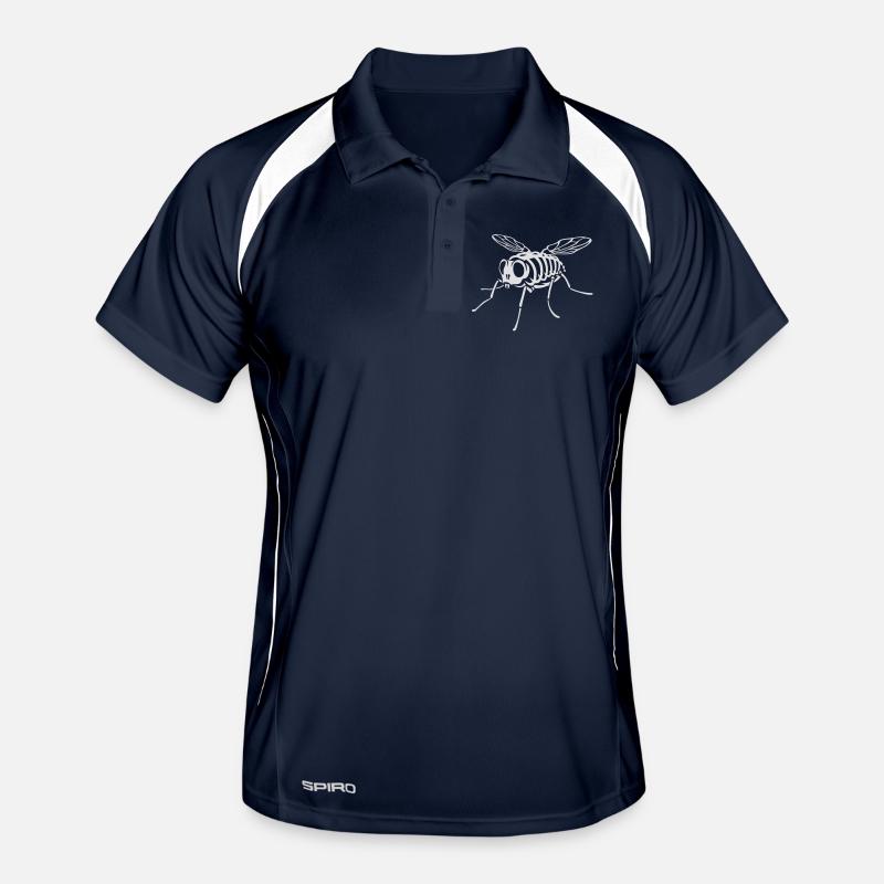 Skeleton Fly Männer Polo atmungsaktiv