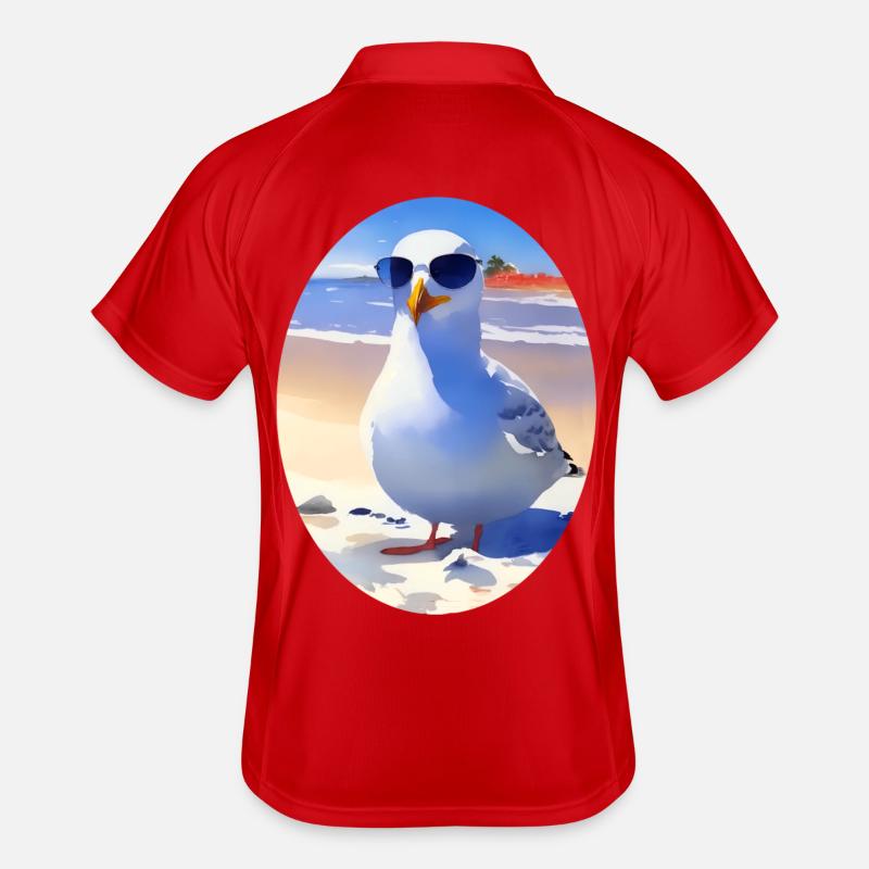 Mouette fraîche Polo respirant Homme