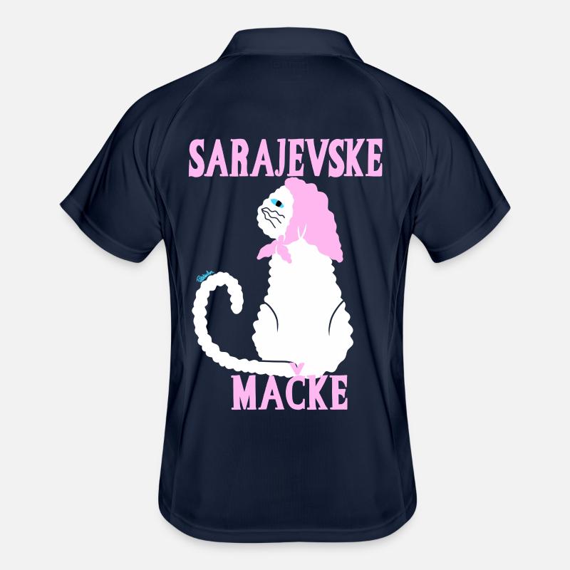 Chat pastel Sarajevo Polo respirant Homme