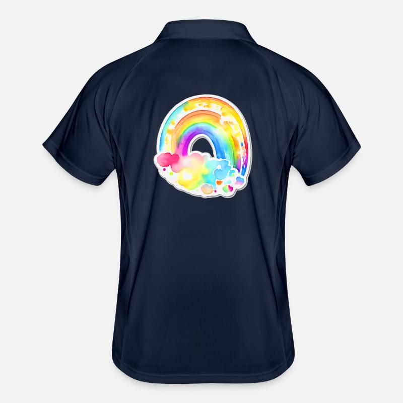 Rainbow Men's Polo breathable
